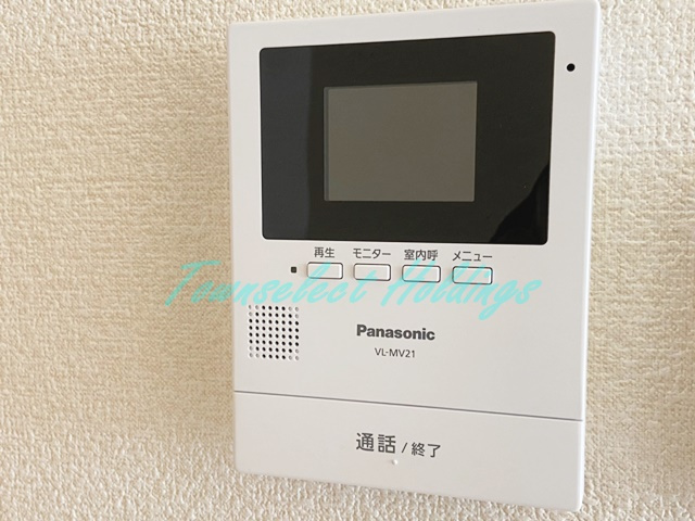 ブランボヌール湘南田浦のセキュリティ|モニタ付インターホンで安心♪