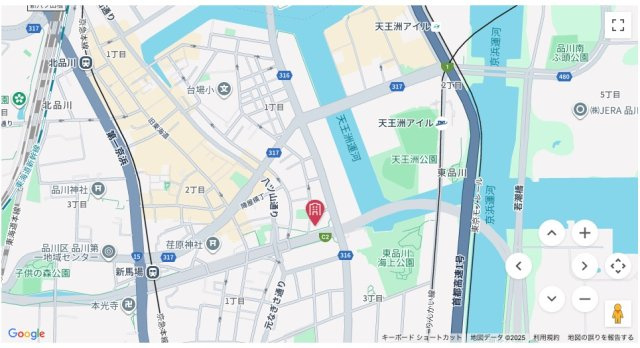 【地図】 | ★仲介手数料無料★BRANZ東品川(目黒川沿いの風光明媚なロケーションが好きな方におすすめです）