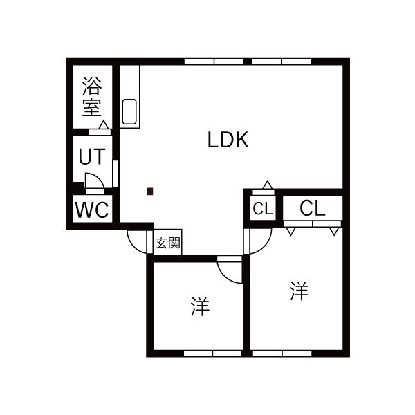 セシル若宮の間取り