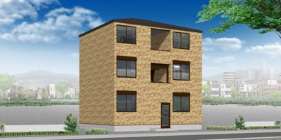 【外観】 | (仮称)相模が丘Ⅱアパート | ※パース