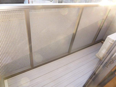 【バルコニー】 | シエル・メゾン | 暖かな日差しのふりそそぐバルコニー