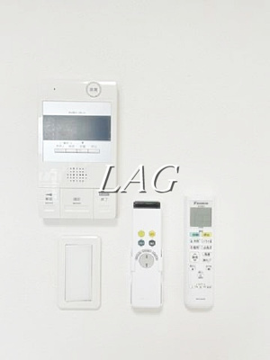 【セキュリティ】 | リブ青井 | モニター付きインターホンです。