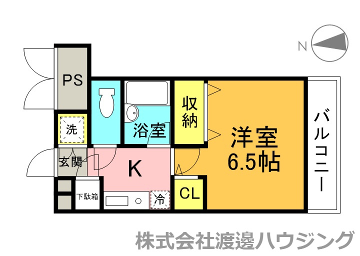 カームコートの間取り