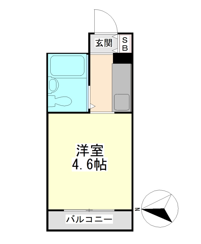 ライフピアモア六甲の間取り