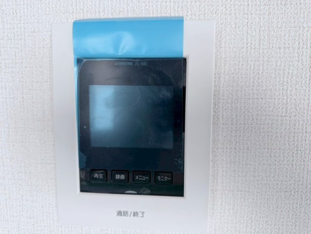 川口市本前川3期　新築一戸建て　1号棟の防犯設備|モニター付きインターホン