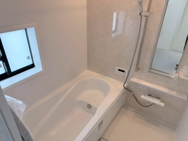 川口市本前川3期　新築一戸建て　3号棟の浴室|ゆったり過ごせるお風呂です