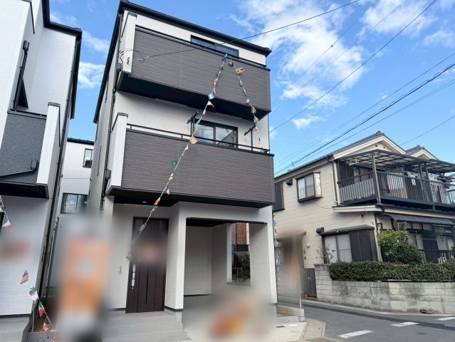 川口市本前川3期　新築一戸建て　3号棟の外観|外観もきれいです