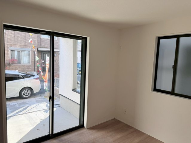 川口市本前川3期　新築一戸建て　5号棟の洋室|ゆったりした洋室です