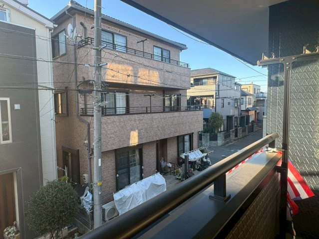  川口市本前川　新築一戸建て　1号棟のバルコニー|バルコニー付きです