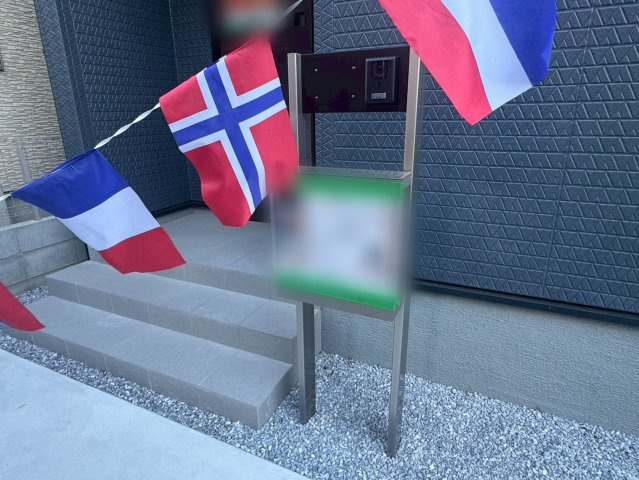  川口市本前川　新築一戸建て　1号棟のセキュリティ|モニター付きインターホン