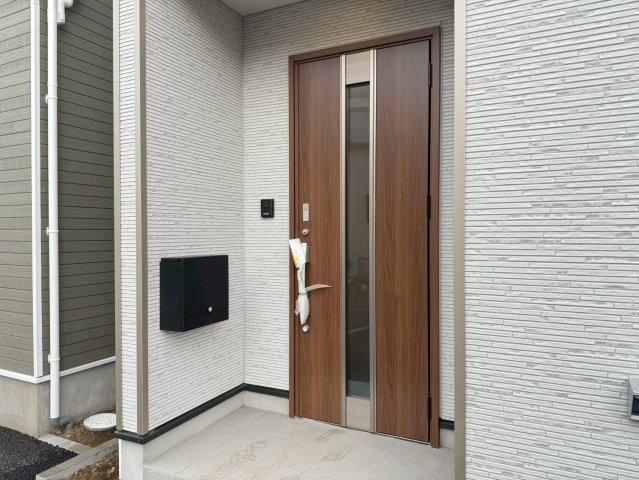 川口市前野宿第5　新築一戸建て　3号棟の玄関|シンプルで使いやすい玄関です