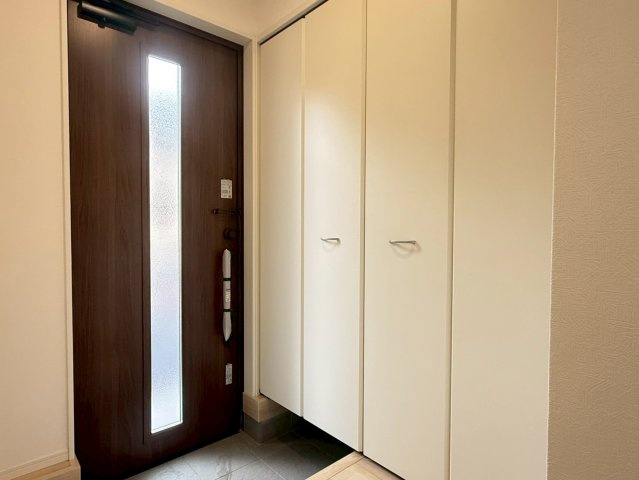 川口市前野宿第5　新築一戸建て　3号棟の玄関|玄関です