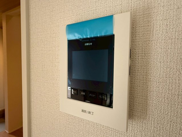 川口市峯14期　新築一戸建て　1号棟のセキュリティ|モニター付きインターホン