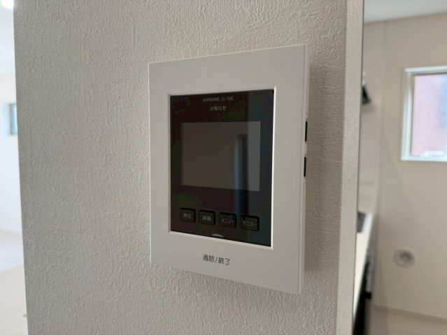 川口市柳崎2期　新築一戸建て　1号棟のセキュリティ|モニター付きインターホン