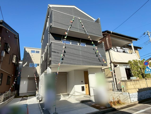 川口市柳崎2期　新築一戸建て　1号棟の外観|外観もきれいです