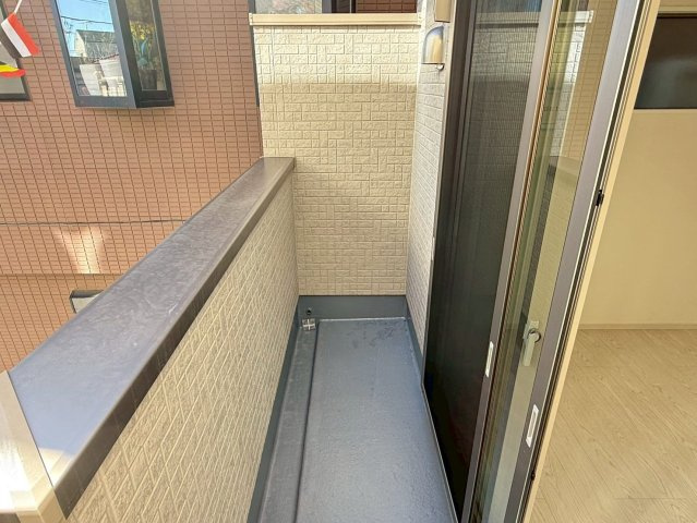 川口市柳崎2期　新築一戸建て　2号棟のバルコニー|落ち着いた時間を過ごせるバルコニーです