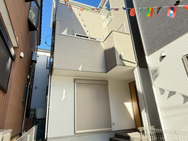 川口市柳崎2期　新築一戸建て　2号棟の外観|外観もきれいです