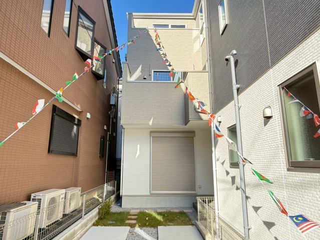 川口市柳崎2期　新築一戸建て　2号棟の外観|外観です