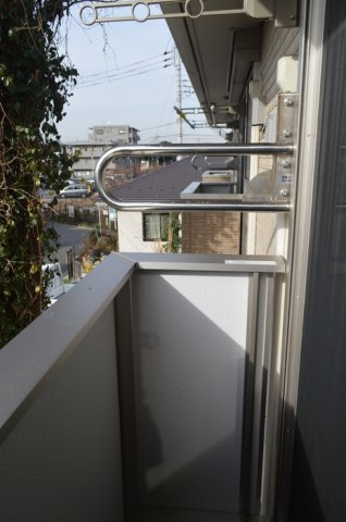 ゼルコヴァ北野のバルコニー