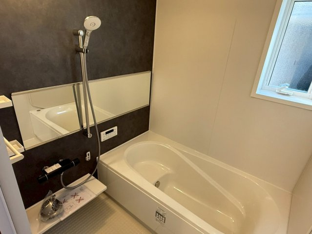 川口市芝西2丁目　新築一戸建て　C号棟の浴室|お風呂で日々の疲れを落としましょう