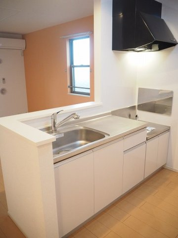 アル・シエラのキッチン|きれいなキッチンです