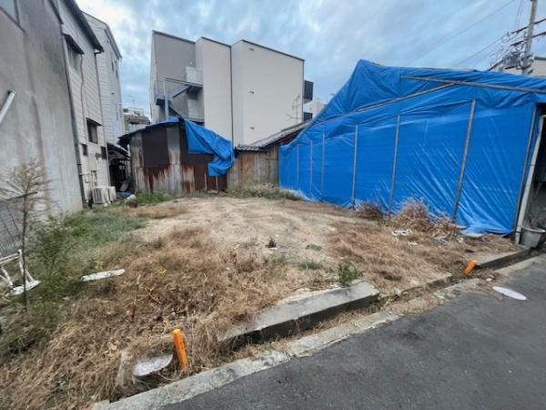【前面道路含む現地写真】 | 大阪市生野区桃谷5丁目　売土地　
