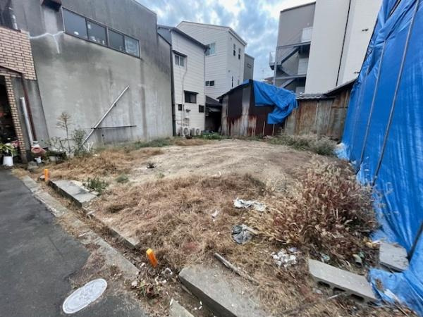 【前面道路含む現地写真】 | 大阪市生野区桃谷5丁目　売土地　