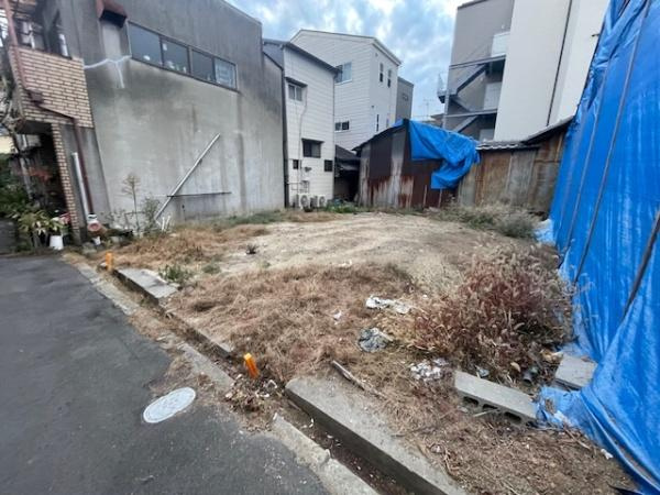 【前面道路含む現地写真】 | 大阪市生野区桃谷5丁目　売土地　