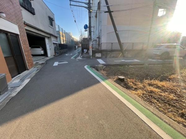 【前面道路含む現地写真】 | 大阪市生野区中川6丁目　売土地