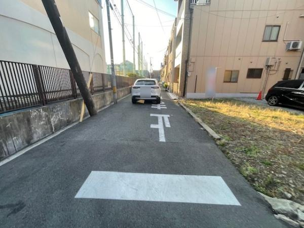 【前面道路含む現地写真】 | 大阪市生野区中川6丁目　売土地