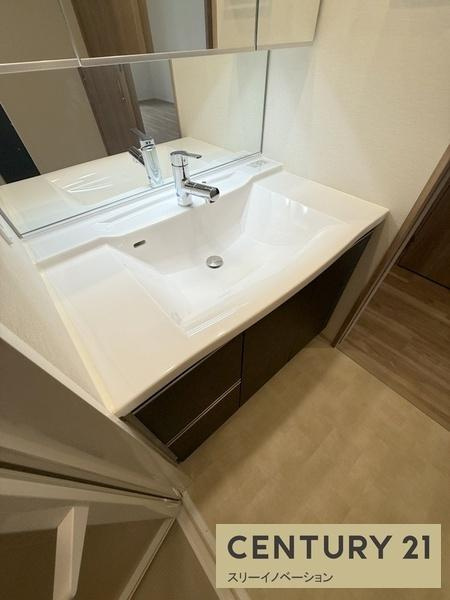 ハルモシティの独立洗面台