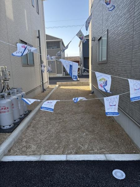 西尾市一色町松木島第7　全5棟・4号棟の庭|施工例