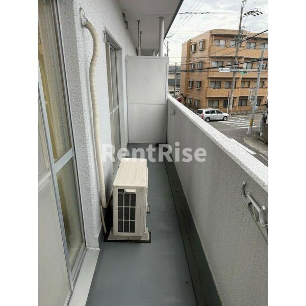 サンライズアサノのバルコニー