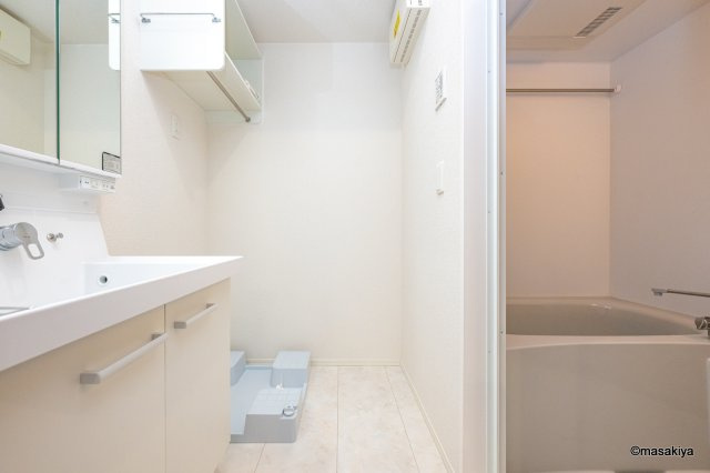 トリシア東和田　W（西）棟の洗面所