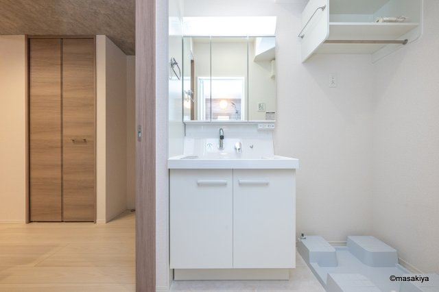 トリシア東和田　W（西）棟の洗面所