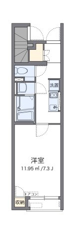 レオネクスト松橋の間取り|代表的な間取のため実際の間取とは異なる場合があります