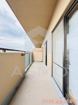 【バルコニー】 | ＬＡＮＤＳＣＡＰＥ | 同マンション別部屋　参考写真