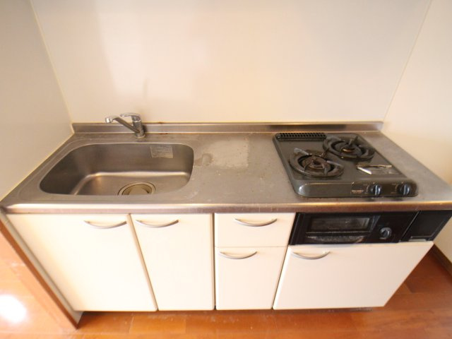 ヴィラルーチェのキッチン|お料理しやすいキッチンです