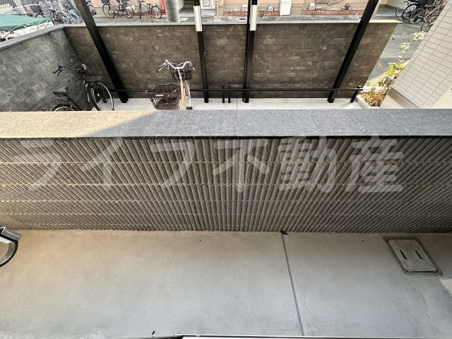 Ｄ-ＲＯＯＭ東花園のバルコニー|広々としたバルコニーです