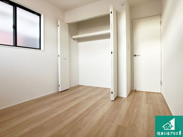 神戸市西区福吉台　新築一戸建ての洋室|収納スペースが充実しているので子供の成長に合わせてたくさん収納ができます！家族構成に合わせた様々な活用ができる収納！