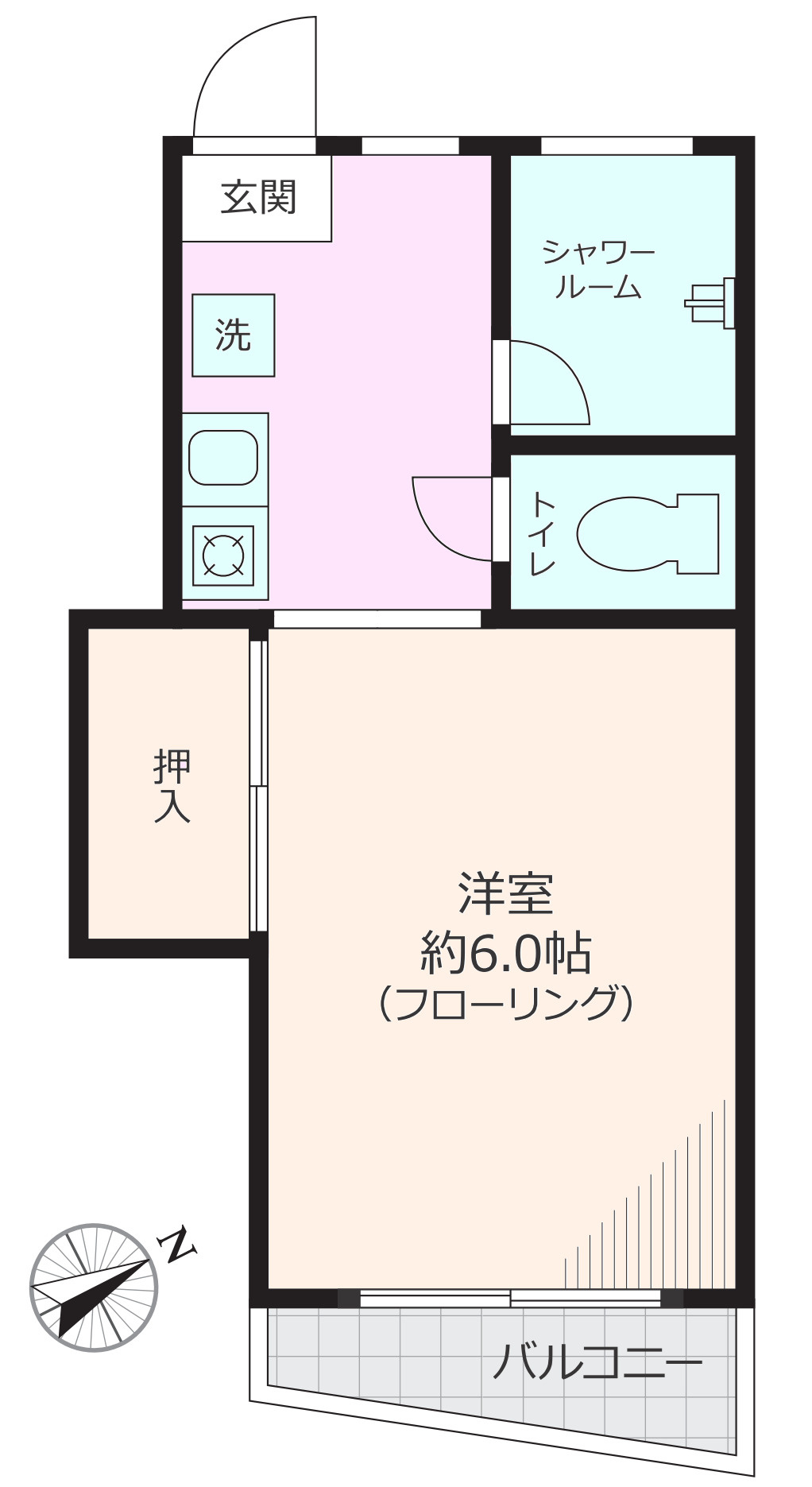 バイエルンハイムの間取り
