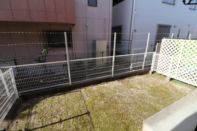 セジュール南茨木のバルコニー