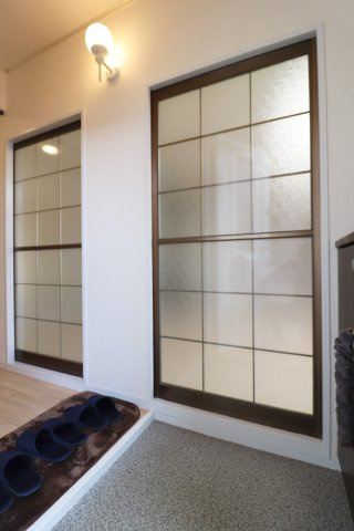 セジュール南茨木の玄関