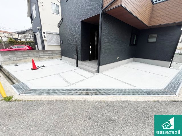 神戸市西区持子　第3期　新築一戸建ての駐車場|駐車スペース！散水栓があるので、こまめに愛車を洗えます！