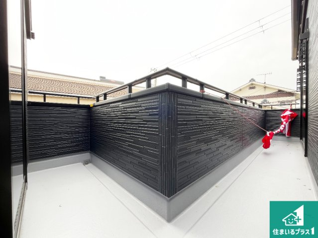 神戸市西区持子　第3期　新築一戸建てのバルコニー|日当たりのよいバルコニー！お部屋が開放的に！