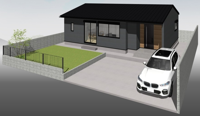 【外観パース】 | 高知市瀬戸東町３丁目