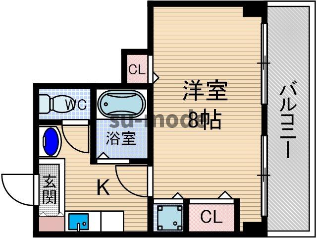 イーズ南春日丘の間取り