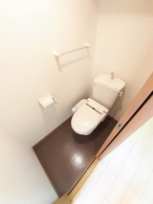 【トイレ】 | カルフールＢ．Ｃ白山 | 落ち着いたトイレです