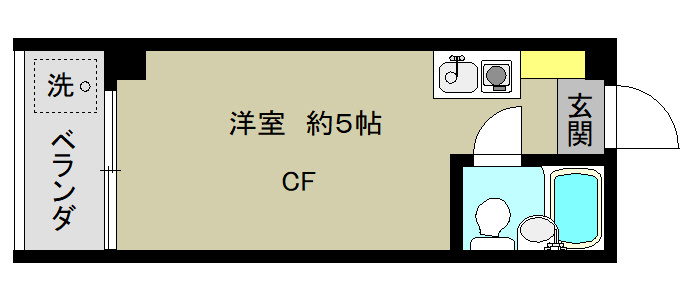 ロイヤルハイツ阿佐谷の間取り