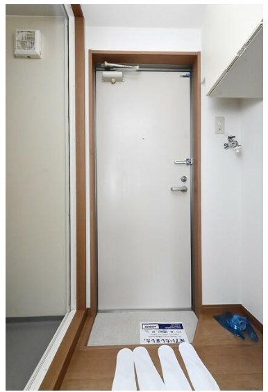 フェリスアストルの玄関|☆敷金礼金ゼロ！